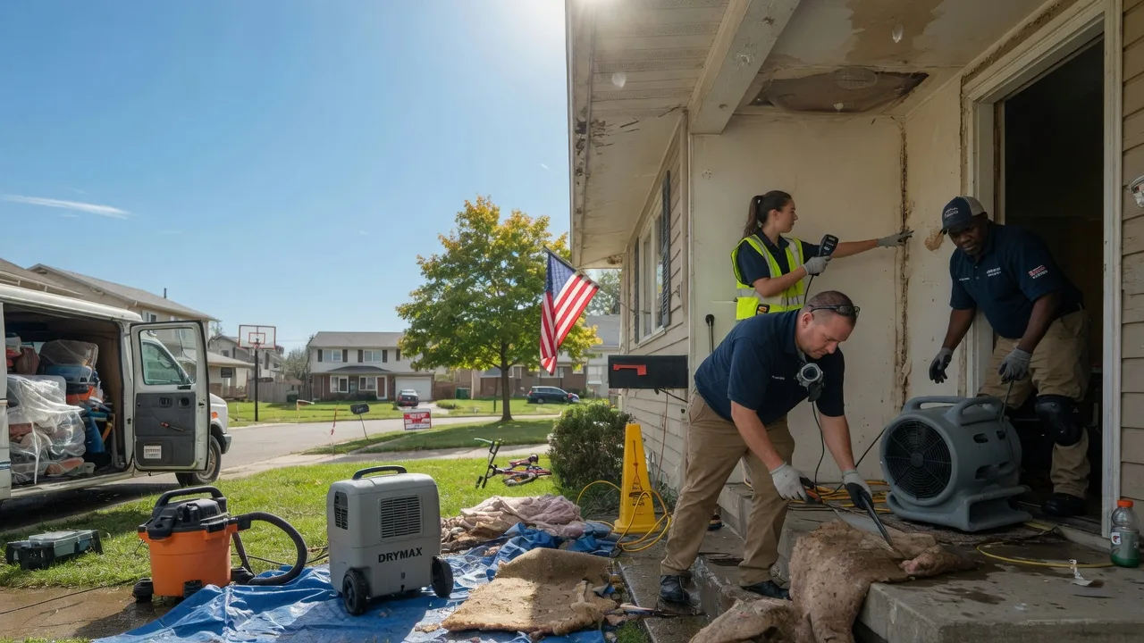 Water Damage Restoration in Rush, KY near me